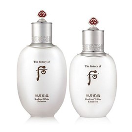 The Face Shop 더후 공진향 설 미백 밸런서 로션 기초 2종 세트 The History of Whoo Gongjinhyang Seol Whitening Balancer Lotion Basic 2-Piece Set