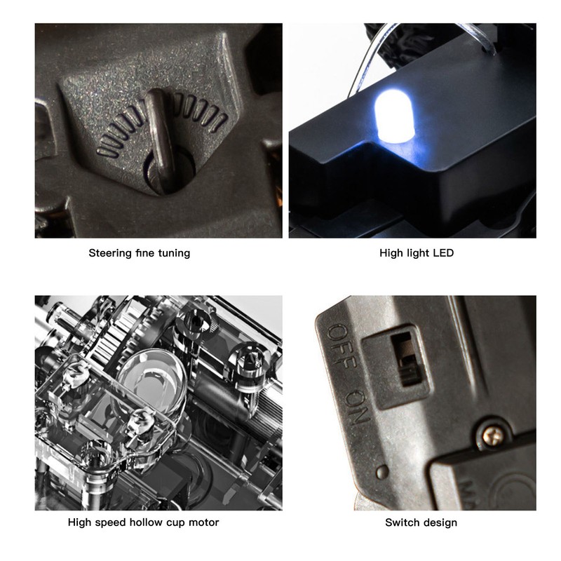 2.4Ghz 1:32 Scale Remote Control Car High Speed 2 Modes