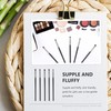 Healeved 5pcs Eyeshadow Makeup Brush Practical and Portable Eye Makeup