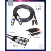 G-MODELL XLR Cable Microphone Cable Canon Cable RCA XLR Converter