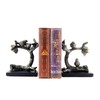 Bellaa 23446 Birds Bookends Vintage Style Bookends 6 Inches Tall