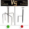 FLY HAWK Bird Feeder Hanger,62 inch for Bird Feeder, 5/8