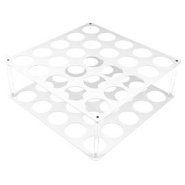 1 Satz Rolle Vinylrollenständer Vinyl-aufbewahrungshalter Organizer Zur Aufbewahrung Von Vinyl Acryl Veranstalter Rollenpapier Weiß