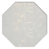 Autotech Park Precut White Bamboo Octagon Window Film Shade, Self