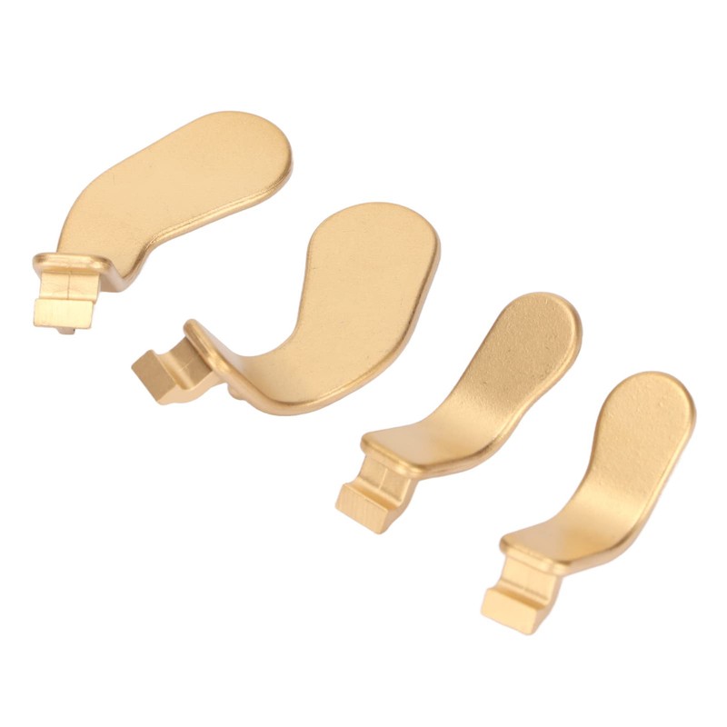 4 Pieces Stainless Steel Controller Paddle Replacement Parts for Elite