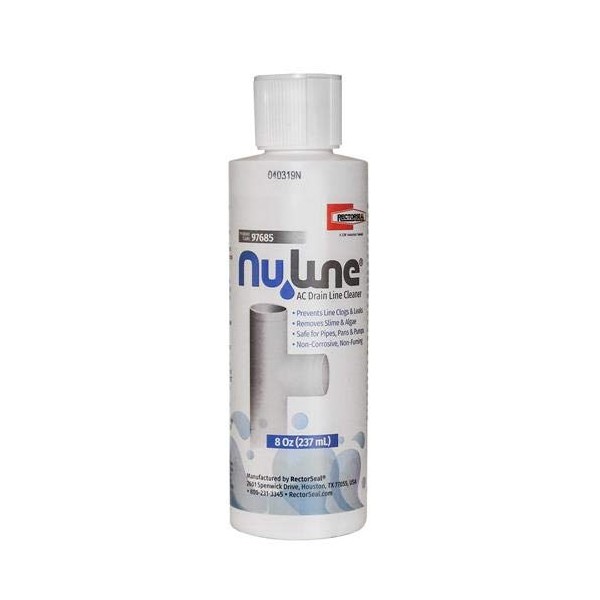 Nu-Line Drain Cleaner, 8 Ounce - Sold Each