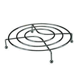 APOLLO Chr Trivet Stand 21cmx4mm, Multi-Colour, 21x4x21