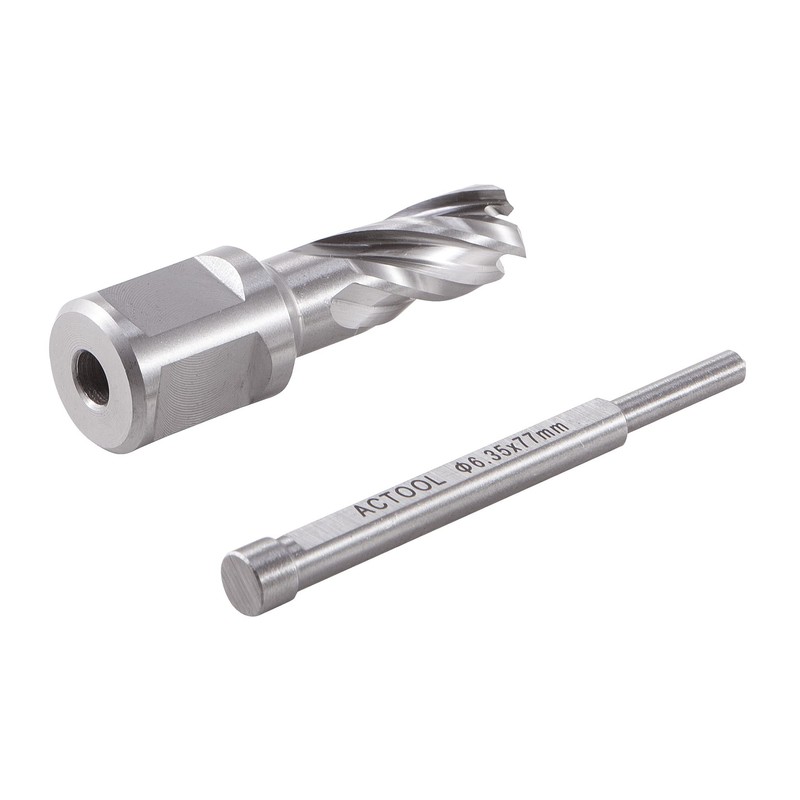 ACTOOL 1/2" Diameter × 1" Depth of Cut HSS ANNULAR