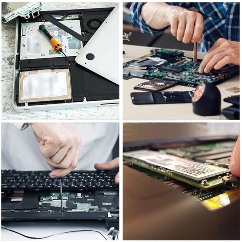 YFFSFDC 240PCS PC Screws Set 12 Types M2 M2.5 M3