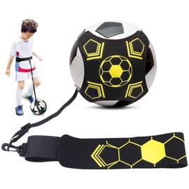 Soccer Belt Trainer Solo Soccer Kick Trainer, Soccer Practice Training Aid for Kids, Soccer Volleyball Rugby Trainer