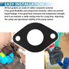 Circulator Pump Flange Rubber Gasket, for Valve Pipeline and Flange