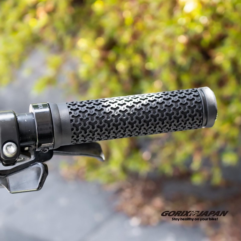 GORIX (GAJA333) Bicycle Grip, Cross Bike, Round Grip, Bicycle Handle