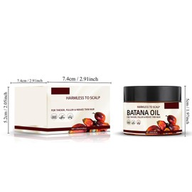 Hppsctink Batana Oil Conditioner, 120 ml Natural Conditioner, Moisturising & Repairing, Strengthens & Thickens, Improves Dry and Frizzy Hair, Shampoos