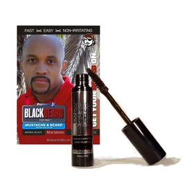 Blackbeard for Men - temporary brush on colour 12ml (0.40oz) (Brown Black)
