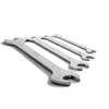 Capri Tools Super-Thin Open End Wrench Set, SAE, 1/4 to