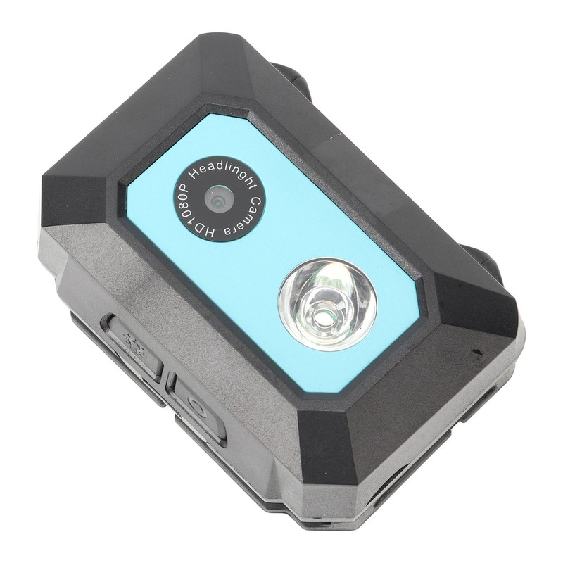 1080P Head Mounted Video Camera DVR LED Headlamp HD Head