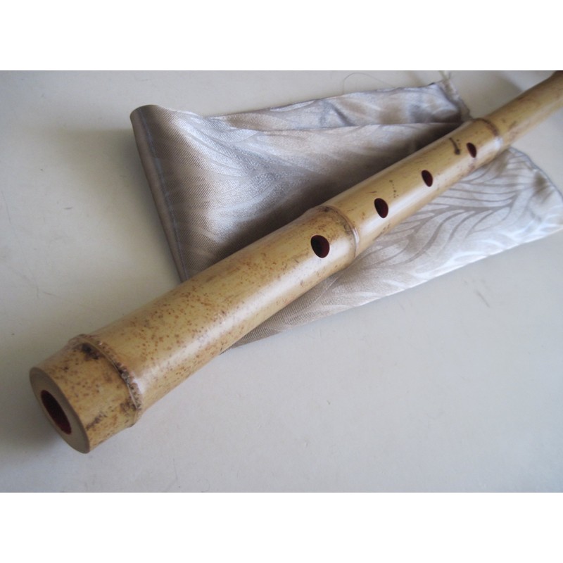 1.8 Pentatonic Shakuhachi 5 Holes - Voicing has Buffalo Horn