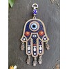 SabelAX Hand Fatima Turkish Eye Wall Hanging Amulet for Home