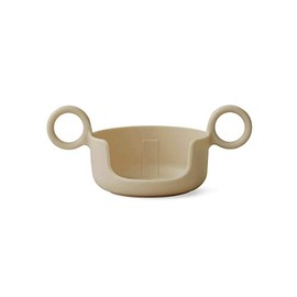 Design Letters Handle for Melamine Cup (Beige) - BPA-Free and BPS-Free, Light, 17 g, Dishwasher Safe