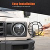 Hudiriy ABS Car Headlight Guards Light Compatible with Ineos Grenadier
