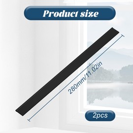 2 pcs Replacement Blades for Karcher Window Vac 280mm, Replacement Rubber Blades Compatible with WV2 WV5 WV50 WV55 WV60 WV75 karcher Window vac Accessories