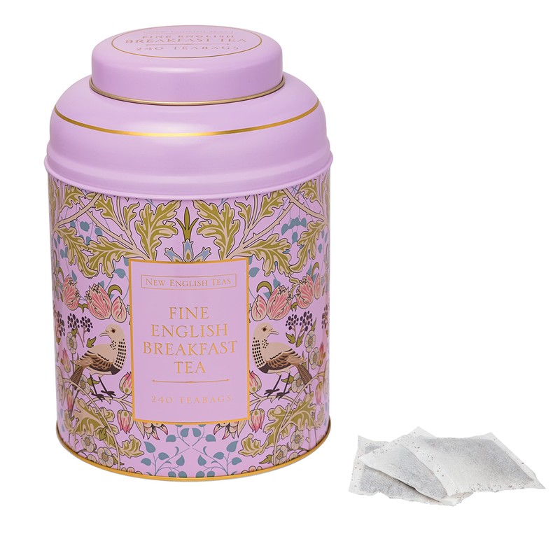 New English Teas Song Thrush & Berries Tea Caddy in
