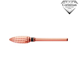 Corintian Nail Cutter Attachment Carbide Tornado Bit Fine Extra Coarse for Manicure, Pedicure of Gel Nails, Acrylic Nails Accessories as Callus Cutter and Cuticle Remover (Extra Coarse)