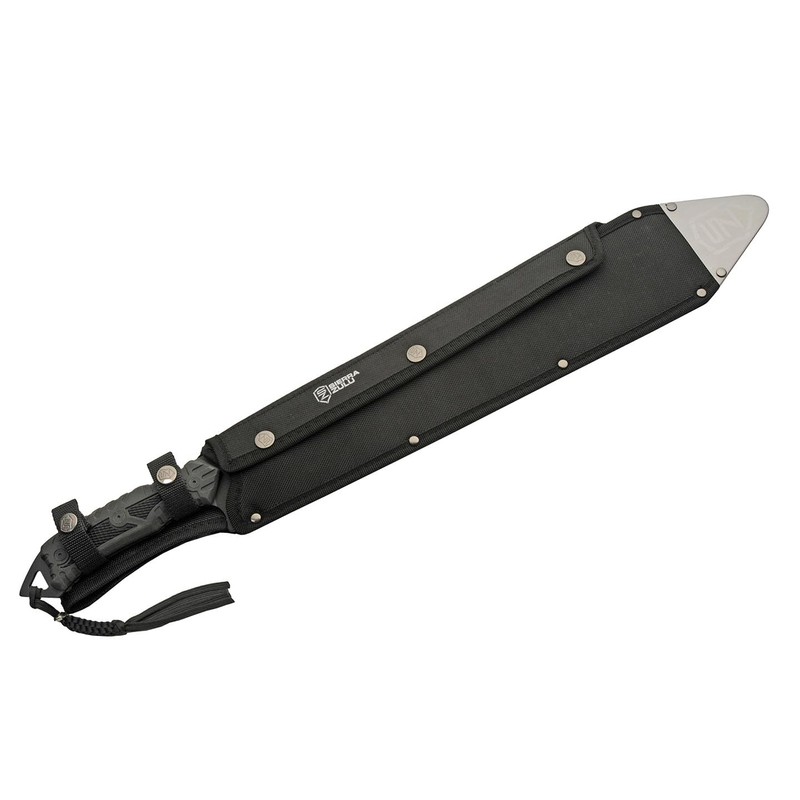 Sierra Zulu Trident Machete - Stainless Steel, 24.0 inches Overall,