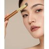 ROWNYEON CM167 Eyebrow Brush, Diagonal Type, Wide Eyebrow Brush, Natural