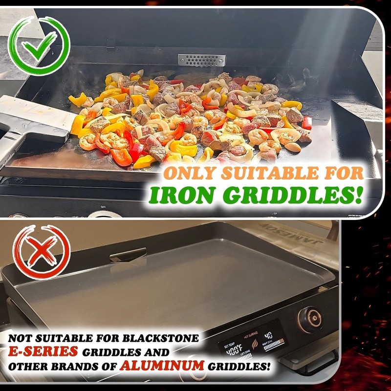 Grease Gate Blocker for Blackstone Griddle, Compatible with Blackstone Griddle