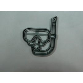 AJT SCUBA DIVING SNORKEL MASK SPORTS COOKIE CUTTER MADE IN USA PR5387