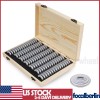Unbranded 100Pcs Coin Capsules & Wooden Display Storage Box Xmas