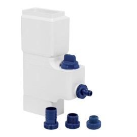 Rain Harvesting Downpipe Diverter, Rectangular Downspout Diverter with Filter for Rain Water Catching System, 2" x 3" / 3" x 4" - Slip Fit