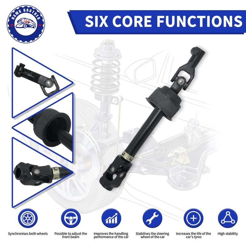 HAWK BROTHER Lower Intermediate Steering Shaft Replacement for 2008-2013 Toyota