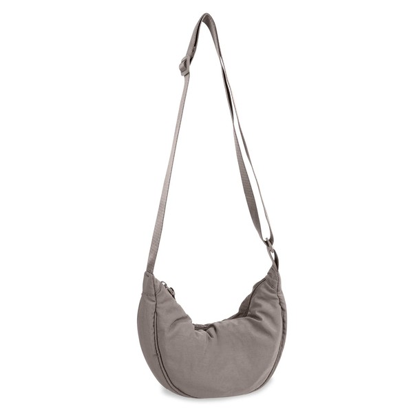 Nylon Crescent Crossbody Bag for Women Purses Trendy Men,Small Travel