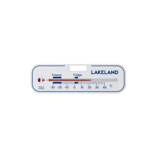 Lakeland Fridge Freezer Thermometer - Use Freestanding or Hang from