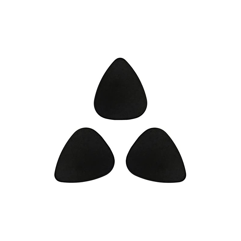 ABS Plastic Black Guitar Or Bass Pick - 0.71 mm