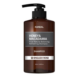 Shampoo Honey & Macadamia Nature English Rose De Kundal 00ml