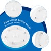 Bivethoi 6 Inch Turntable Mini Turntable Organizer, Clear Rotating Tray