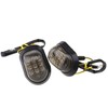 Micro Trader 2pcs Motorcycle Flush Mount LED Turn Signal Indicator