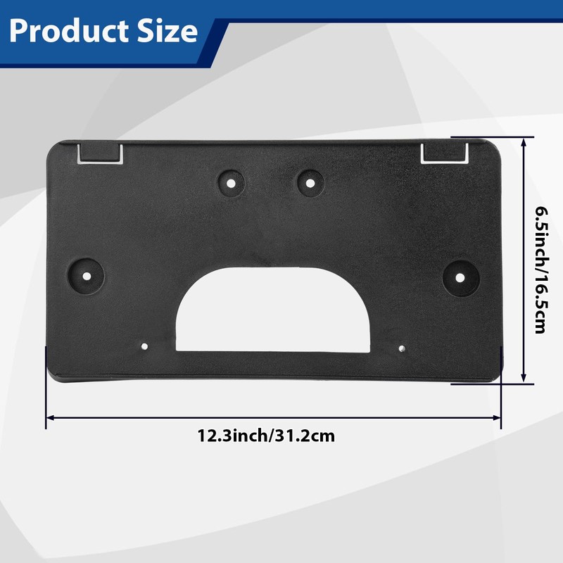 Front License Plate Bracket for 2003-2007 GMC Sierra 1500 2500HD