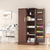 kepptory 47" Kitchen Pantry Cabinet, Modern Pantry Storage Cabinet with