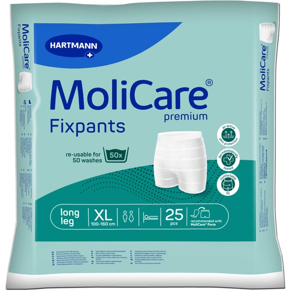 MoliCare Premium Fixpants long leg Gr. XL, 25 St