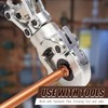 Therwen 5 Pcs 1 Inch Copper Pipe Press Fittings, 90