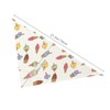 vercosee Ice Cream Summary Dog Bandanas,Adorable Pet Triangle Bib Scarf