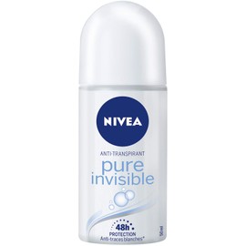 Nivea Pure Invisible Gentle Care Roll-on 50ml (Pack of 3)