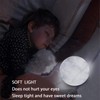 Moon Lamp, Moon Light 3 Color LED Moon Night Light
