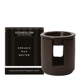 Stoneglow Modern Classics Collection - Ceramic Wax Melter (Black)
