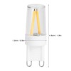 10Pcs G9 Base LED Light Bulbs 1.5W AC110V BiPin Bulb