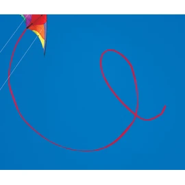 50-ft. Red Polyethelene Tubular Stunt Kite Tail